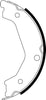 Mintex Parking Brake Shoes Set Of 4 Rear MFR614 thumbnail