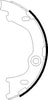 Mintex Parking Brake Shoes Set Of 4 Rear MFR741 thumbnail