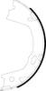 Mintex Parking Brake Shoes Set Of 4 Rear MFR743 thumbnail