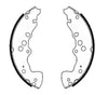 Mintex Brake Shoes Full Set Of 4 Rear Without Handbrake Lever MFR752 thumbnail