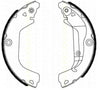 Mintex Brake Shoes Full Set Of 4 Rear With Handbrake Lever MFR756 thumbnail
