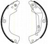 Mintex Brake Shoes Full Set Of 4 Rear With Handbrake Lever MFR756 thumbnail