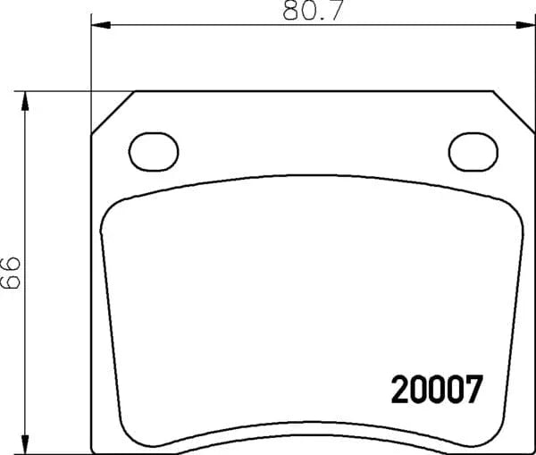 Mintex Brake Pads Set Brake Pads Full Set Of 4 Rear MGB521 - image 4