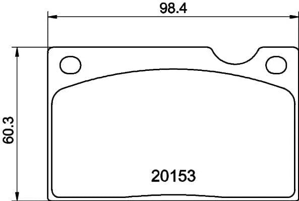 Mintex Brake Pads Set Brake Pads Full Set Of 4 Front MGB576 - image 3
