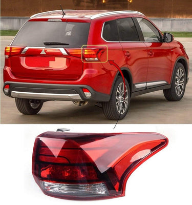 Fits Mitsubishi Outlander 2015-2018 Rear Light Lamp Led Outer Section Driver Side - tradevehicleparts.co.uk