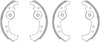 Mintex Brake Shoes Full Set Of 4 Rear With Wheel Brake Cylinder Not Pre-Mounted MSK001 thumbnail