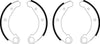 Mintex Brake Shoes Full Set Of 4 Rear With Wheel Brake Cylinder Not Pre-Mounted MSK008 thumbnail