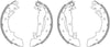 Mintex Brake Shoes Full Set Of 4 Rear With Wheel Brake Cylinder Not Pre-Mounted MSK013 thumbnail