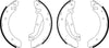 Mintex Brake Shoes Full Set Of 4 Rear With Wheel Brake Cylinder Not Pre-Mounted MSK057 thumbnail