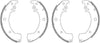 Mintex Brake Shoes Full Set Of 4 Rear With Wheel Brake Cylinder Not Pre-Mounted MSK069 thumbnail