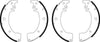 Mintex Brake Shoes Full Set Of 4 Rear With Wheel Brake Cylinder Not Pre-Mounted MSK069 thumbnail