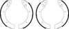Mintex Brake Shoes Full Set Of 4 Rear With Wheel Brake Cylinder Not Pre-Mounted MSK171 thumbnail