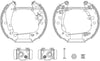 Mintex Brake Shoes Full Set Of 4 Rear With Wheel Brake Cylinder With Adjuster Pre-Assembled MSP006 thumbnail