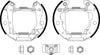 Mintex Brake Shoes Full Set Of 4 Rear With Wheel Brake Cylinder With Adjuster Pre-Assembled MSP014 thumbnail