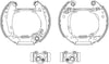 Mintex Brake Shoes Full Set Of 4 Rear With Wheel Brake Cylinder With Adjuster Pre-Assembled MSP029 thumbnail