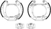 Mintex Brake Shoes Full Set Of 4 Rear With Wheel Brake Cylinder With Adjuster Pre-Assembled MSP042 thumbnail