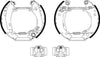 Mintex Brake Shoes Full Set Of 4 Rear With Wheel Brake Cylinder With Adjuster Pre-Assembled MSP042 thumbnail