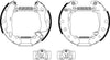 Mintex Brake Shoes Full Set Of 4 Rear With Wheel Brake Cylinder With Adjuster Pre-Assembled MSP043 thumbnail