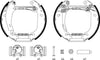 Mintex Brake Shoes Full Set Of 4 Rear With Wheel Brake Cylinder With Adjuster Pre-Assembled MSP053 thumbnail