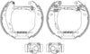 Mintex Brake Shoes Full Set Of 4 Rear With Wheel Brake Cylinder With Adjuster Pre-Assembled MSP075 thumbnail