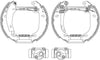 Mintex Brake Shoes Full Set Of 4 Rear With Wheel Brake Cylinder With Adjuster Pre-Assembled MSP079 thumbnail