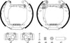 Mintex Brake Shoes Full Set Of 4 Rear With Wheel Brake Cylinder With Adjuster Pre-Assembled MSP087 thumbnail