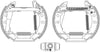 Mintex Brake Shoes Full Set Of 4 Rear With Wheel Brake Cylinder With Adjuster Pre-Assembled MSP099 thumbnail