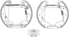 Mintex Brake Shoes Full Set Of 4 Rear With Wheel Brake Cylinder With Adjuster Pre-Assembled MSP101 thumbnail