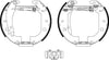 Mintex Brake Shoes Full Set Of 4 Rear With Wheel Brake Cylinder With Adjuster Pre-Assembled MSP109 thumbnail