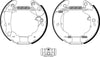 Mintex Brake Shoes Full Set Of 4 Rear With Wheel Brake Cylinder With Adjuster Pre-Assembled MSP114 thumbnail