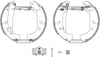 Mintex Brake Shoes Full Set Of 4 Rear With Wheel Brake Cylinder With Adjuster Pre-Assembled MSP118 thumbnail