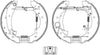 Mintex Brake Shoes Full Set Of 4 Rear With Wheel Brake Cylinder With Adjuster Pre-Assembled MSP126 thumbnail