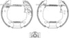 Mintex Brake Shoes Full Set Of 4 Rear With Wheel Brake Cylinder With Adjuster Pre-Assembled MSP138 thumbnail