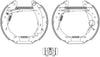 Mintex Brake Shoes Full Set Of 4 Rear With Wheel Brake Cylinder With Adjuster Pre-Assembled MSP140 thumbnail