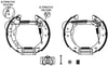 Mintex Brake Shoes Full Set Of 4 Rear With Wheel Brake Cylinder With Adjuster Pre-Assembled MSP154 thumbnail