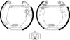 Mintex Brake Shoes Full Set Of 4 Rear With Wheel Brake Cylinder With Adjuster Pre-Assembled MSP185 thumbnail
