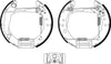 Mintex Brake Shoes Full Set Of 4 Rear With Wheel Brake Cylinder With Adjuster Pre-Assembled MSP189 thumbnail