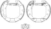 Mintex Brake Shoes Full Set Of 4 Rear With Wheel Brake Cylinder With Adjuster Pre-Assembled MSP194 thumbnail