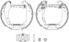Mintex Brake Shoes Full Set Of 4 Rear With Wheel Brake Cylinder With Adjuster Pre-Assembled MSP216 thumbnail