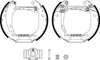 Mintex Brake Shoes Full Set Of 4 Rear With Wheel Brake Cylinder With Adjuster Pre-Assembled MSP216 thumbnail