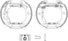 Mintex Brake Shoes Full Set Of 4 Rear With Wheel Brake Cylinder With Adjuster Pre-Assembled MSP222 thumbnail