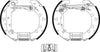 Mintex Brake Shoes Full Set Of 4 Rear With Wheel Brake Cylinder With Adjuster Pre-Assembled MSP236 thumbnail