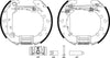 Mintex Brake Shoes Full Set Of 4 Rear With Wheel Brake Cylinder With Adjuster Pre-Assembled MSP237 thumbnail