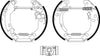 Mintex Brake Shoes Full Set Of 4 Rear With Wheel Brake Cylinder With Adjuster Pre-Assembled MSP242 thumbnail