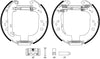 Mintex Brake Shoes Full Set Of 4 Rear With Wheel Brake Cylinder With Adjuster Pre-Assembled MSP287 thumbnail