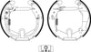 Mintex Brake Shoes Full Set Of 4 Rear With Wheel Brake Cylinder With Adjuster Pre-Assembled MSP305 thumbnail