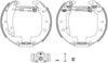 Mintex Brake Shoes Full Set Of 4 Rear With Wheel Brake Cylinder With Adjuster Pre-Assembled MSP309 thumbnail