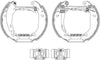 Mintex Brake Shoes Full Set Of 4 Rear With Wheel Brake Cylinder With Adjuster Pre-Assembled MSP310 thumbnail