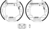 Mintex Brake Shoes Full Set Of 4 Rear With Wheel Brake Cylinder With Adjuster Pre-Assembled MSP321 thumbnail