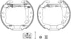 Mintex Brake Shoes Full Set Of 4 Rear With Wheel Brake Cylinder With Adjuster Pre-Assembled MSP337 thumbnail
